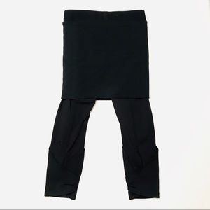 Lululemon Wunder Under Pant Roll Down Dance-Black